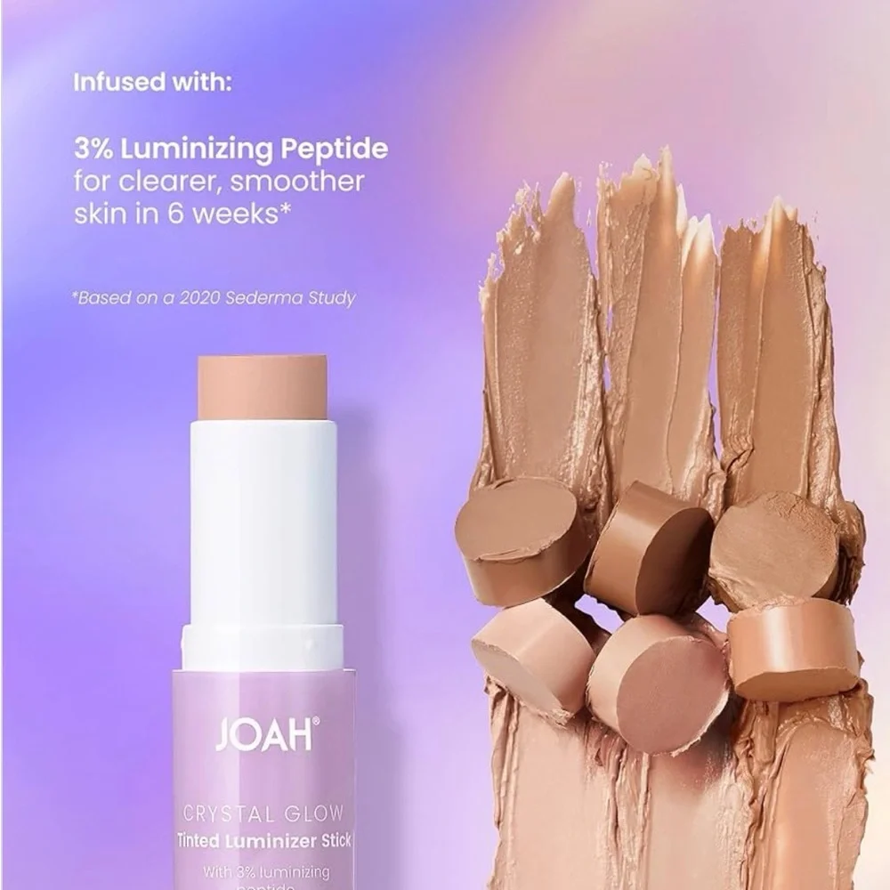 MW020 JOAH Crystal‎ Glow Tinted Luminizer Stick - Medium Warm